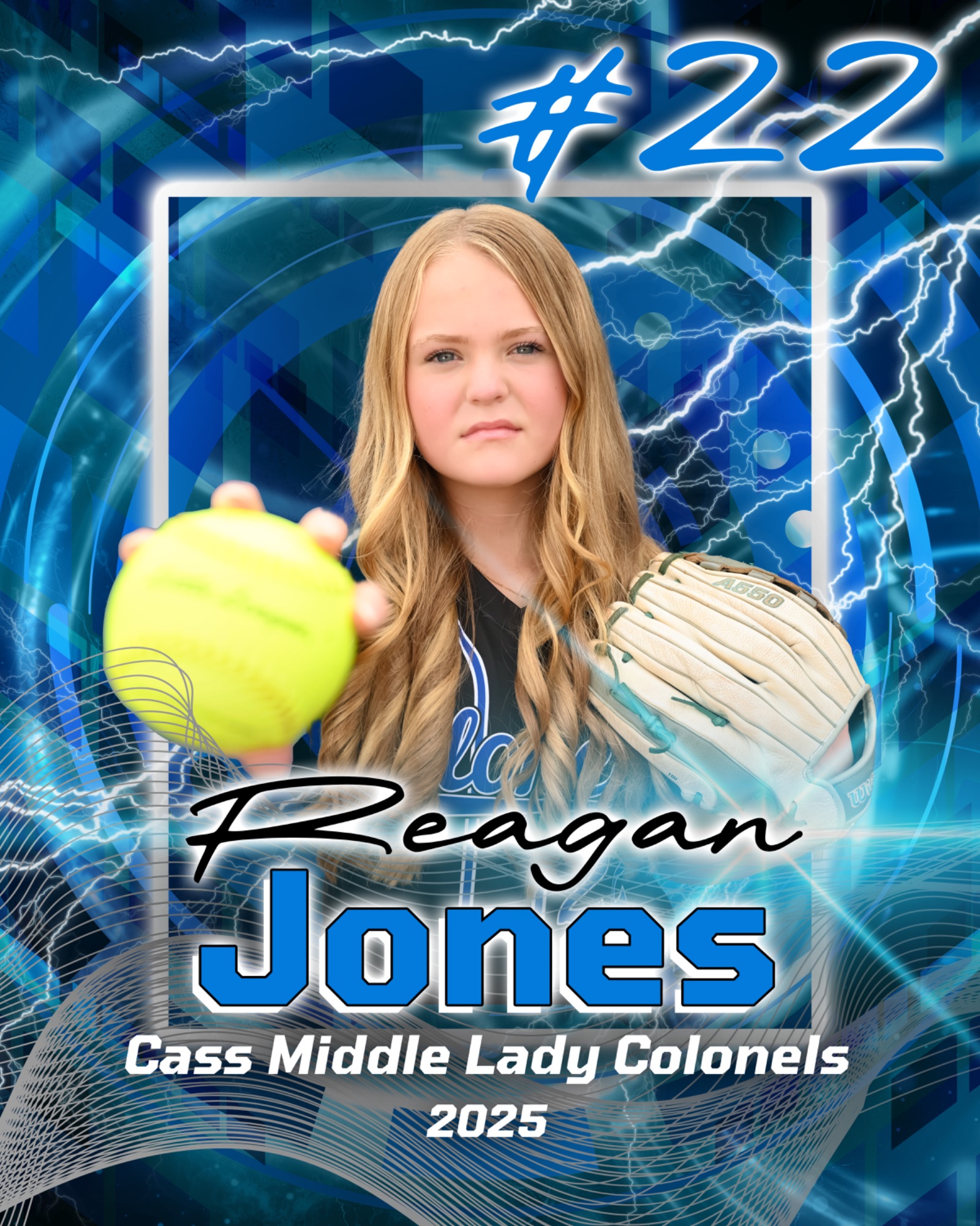 Reagan's Cass Middle School Softball Fundraiser